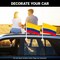 G128 2 Pack: Colombia Colombian Car Flag | 11x17 In | Double LiteWeave Pro Series Double Sided Printed 150D Polyester | Flagpole Included | Perfect for Festival Celebrations, Parades